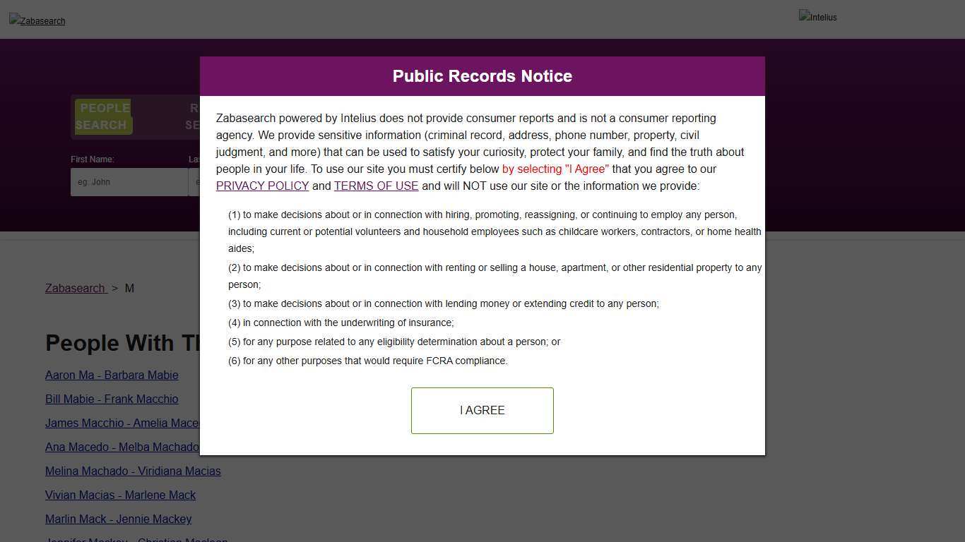 About Us | ZabaSearch